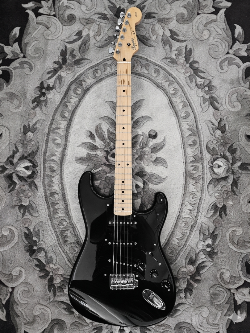 Guitarra eléctrica SQUIER Silver Series Japan 1993 Strat Black