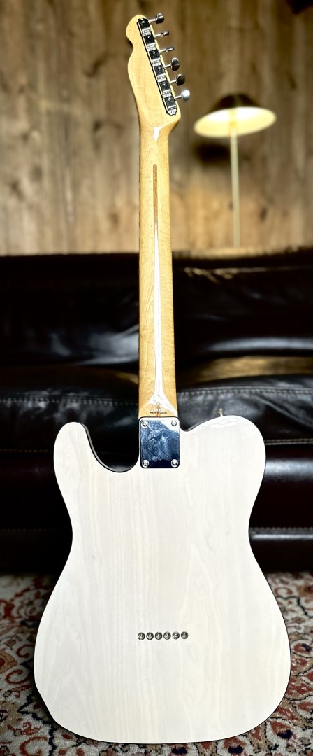 Guitarra eléctrica TOKAI Tele ATE124B White Blonde - Andorra Guitars