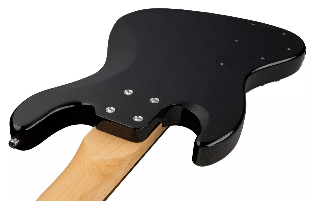 Baix SADOWSKY MetroExpress 21-5 PJ Ebony Fretless - Solid Black High Polish