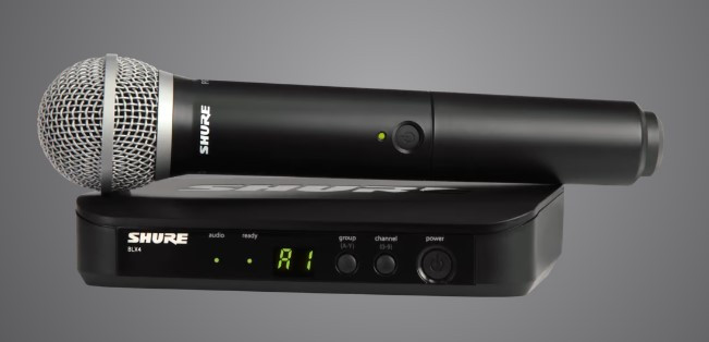 Microphone sans fil SHURE BLX24/PG58
