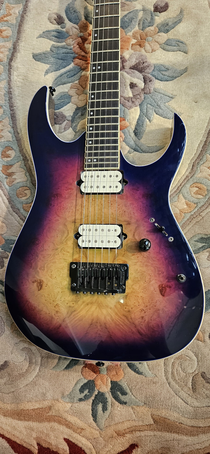 IBANEZ Iron Label RGIX6FDLB - Northern Lights Burst
