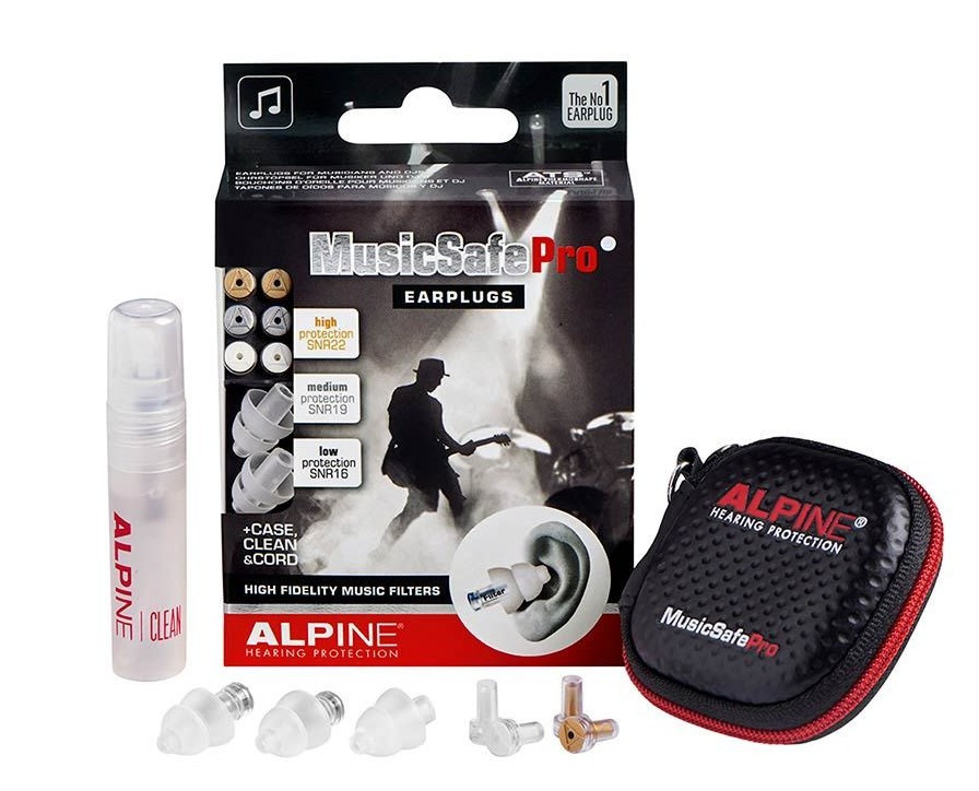 Tapones oidos ALPINE Musicsafepro Transparentes
