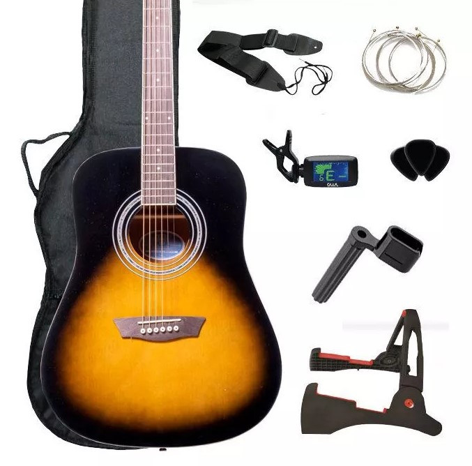 Pack guitarra acústica GWL George Washburn Limited