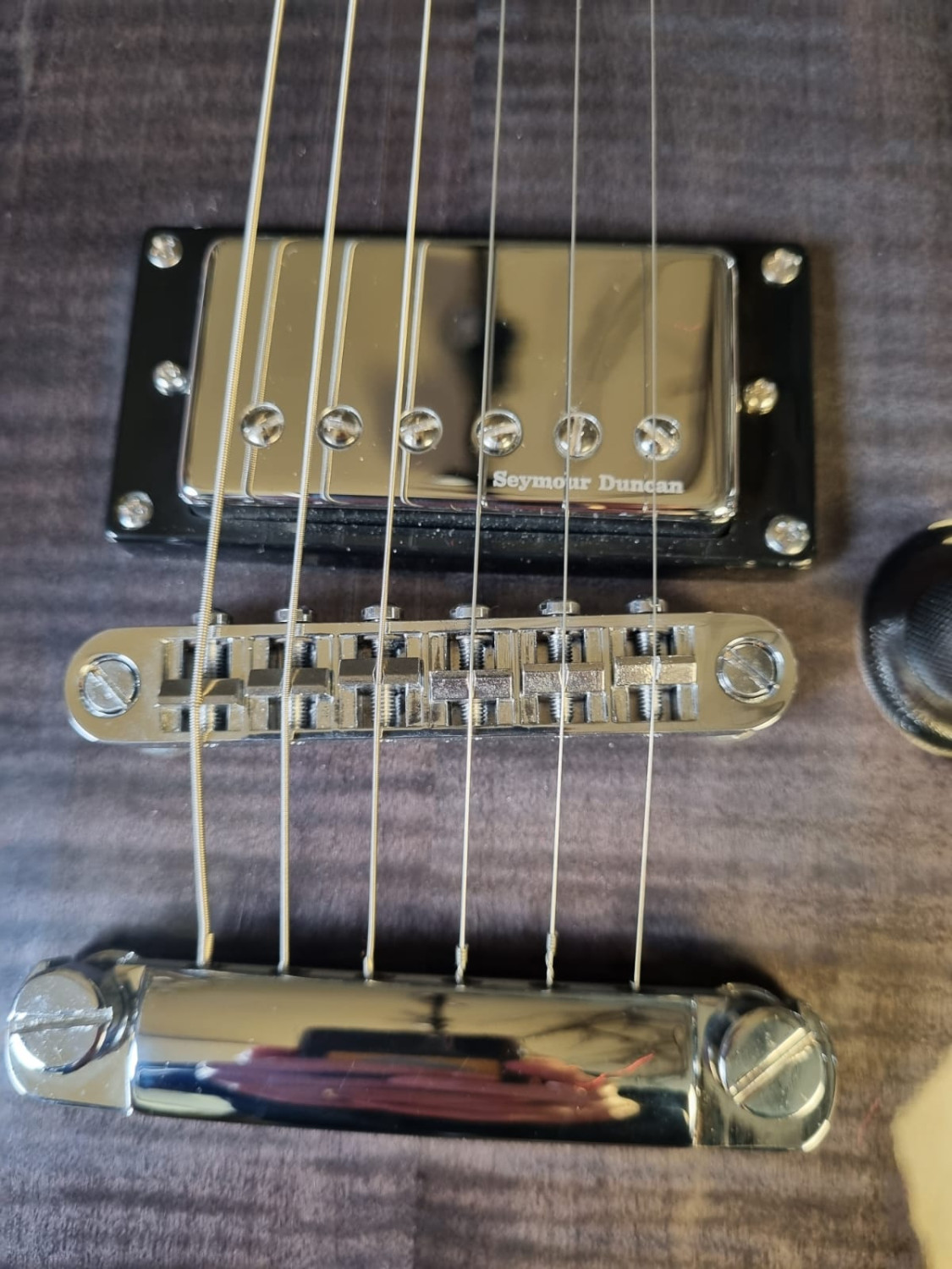 Guitare électrique FRAMUS D-Series Diablo Supreme, Nirvana Black Transparent