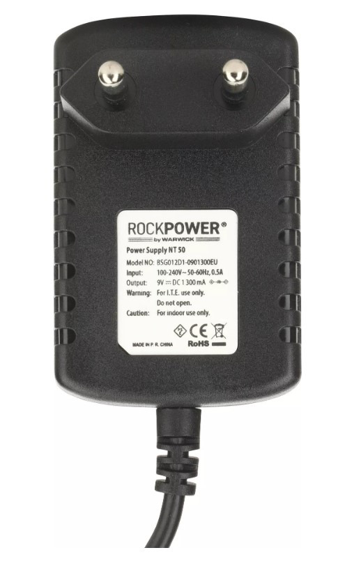 Adaptateur secteur ROCKPOWER NT 50 - 9V, Daisy Chain Cable
