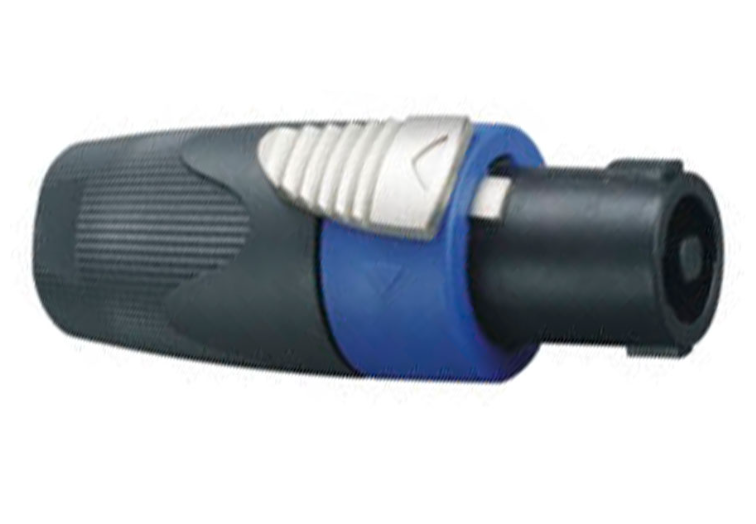 Conector aéreo XLN 4 contactos macho MCA090