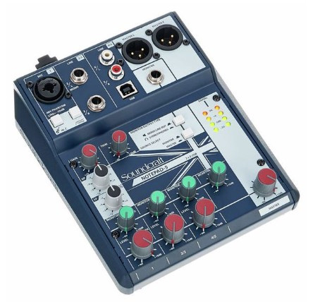 Mesa de Mezcla SOUNDCRAFT Notepad-5