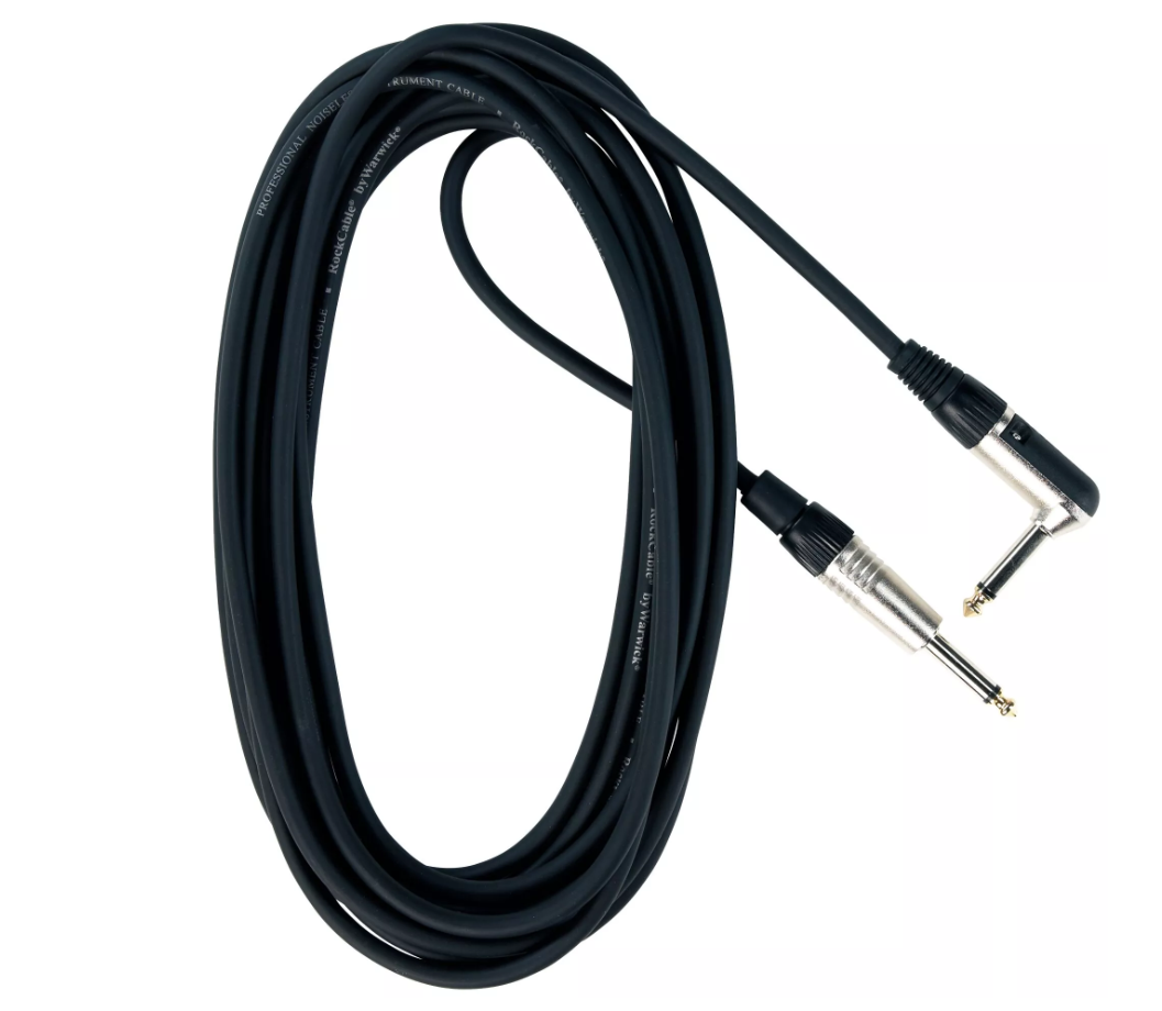 Câble d'instrument ROCKCABLE - 6m, RC30256 D7 Black