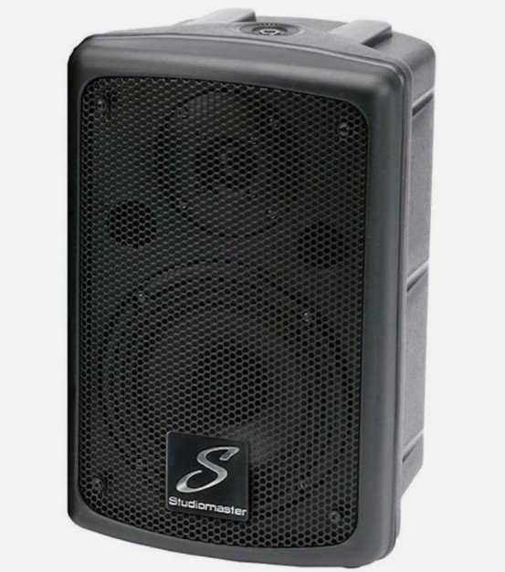 STUDIOMASTER 1x8" Active Speaker Cabinet 80W - PAS8 Black