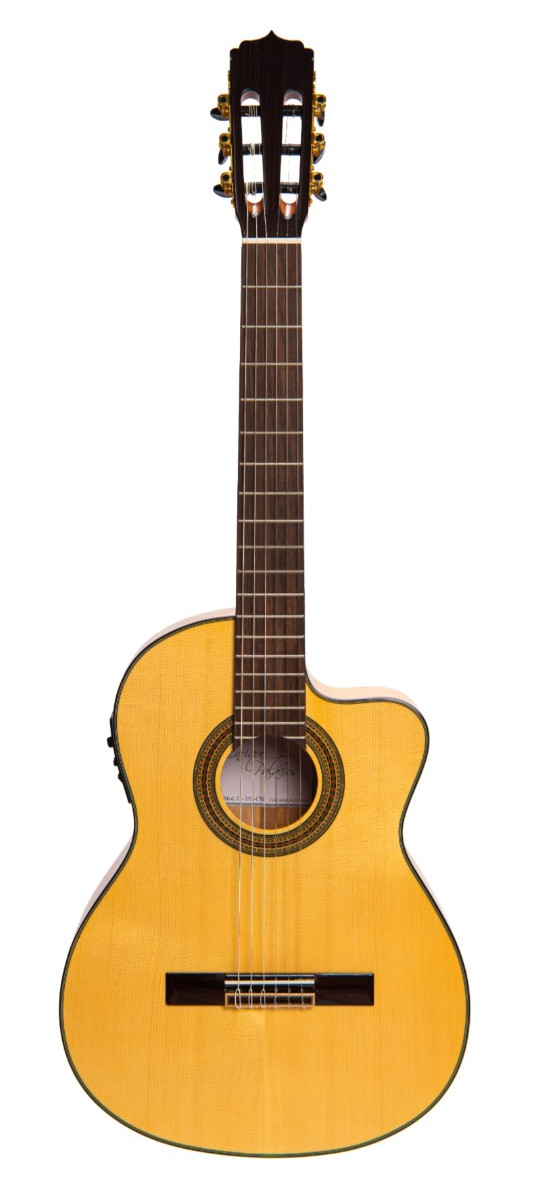 Guitare Electroclassique ENRIQUE PALACIOS EP300CWECT caisse étroite
