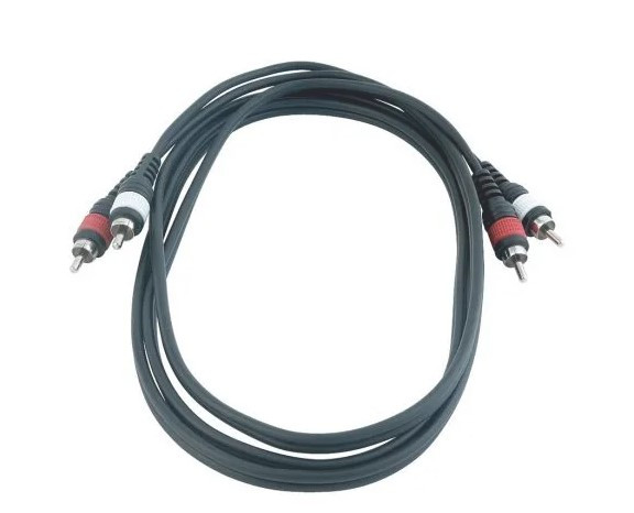 Cable ROCKCABLE RCL20944 D4, 2 x RCA / 2 x RCA, 3mt