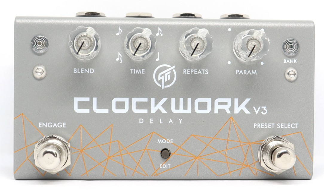 Pédale GFI SYSTEM Clockwork Delay V3