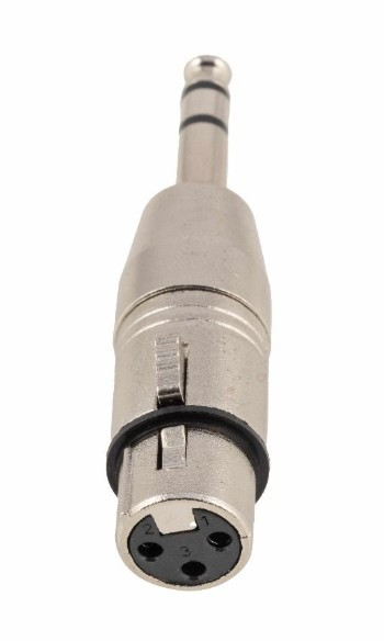 Adaptateur EK XLR Femelle-Jack Stereo 1/4