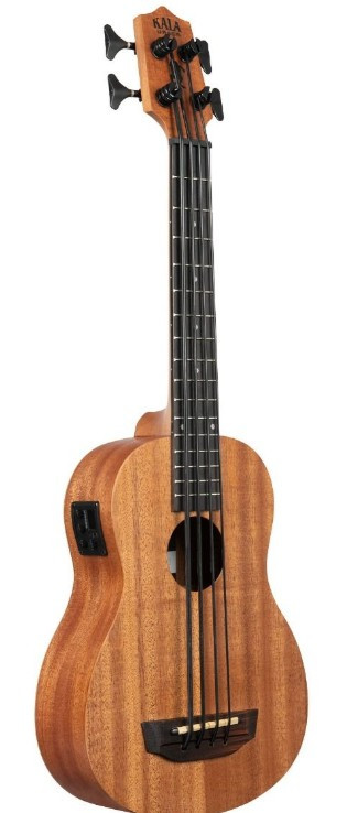 Ukulélé KALA U-Bass et Nomad en Acajou Satiné
