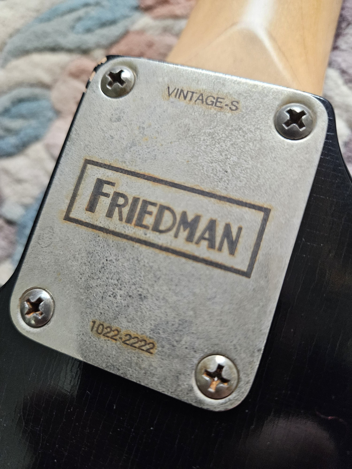 FRIEDMAN Vintage-S Negra ARNBTH+SS-LA