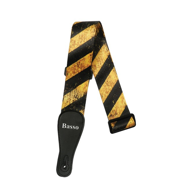 Correa BASSO negro / amarillo