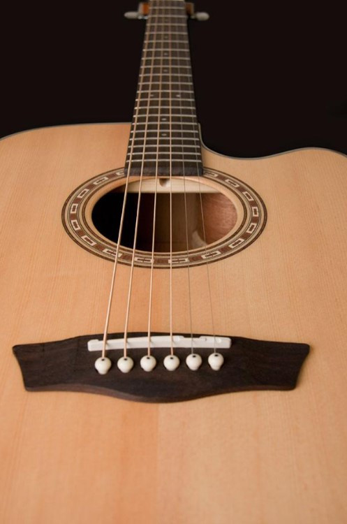 Guitare electroacoustique WASHBURN WD7SCEA Naturelle