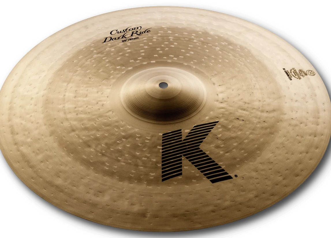 Plat ZILDJIAN 20" K Custom Dark Ride