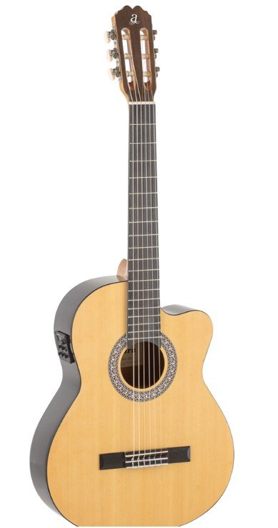 Guitare électro-classique ADMIRA SARA 4/4 à pan coupé, Série Brilliant Starter