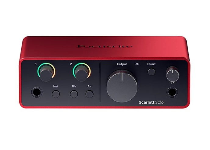 Interface FOCUSRITE Scarlett Solo 4th gen