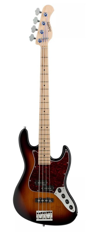 Basse SADOWSKY MetroLine 21-Fret Vintage P/J Bass, Swamp Ash Body, 4 cordes - 59 Burst Transparent High Polish