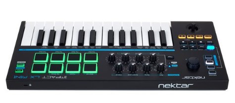 Teclado controlador midi-usb NEKTAR Impact LX Mini