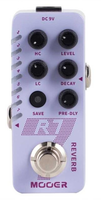 Pédale MOOER R7 Reverb