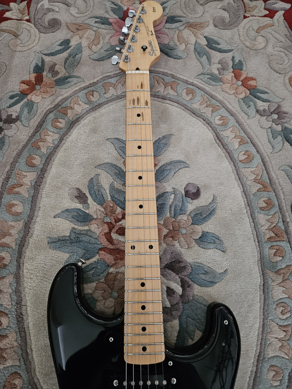 SQUIER Silver Series Japan 1993 Strat Black