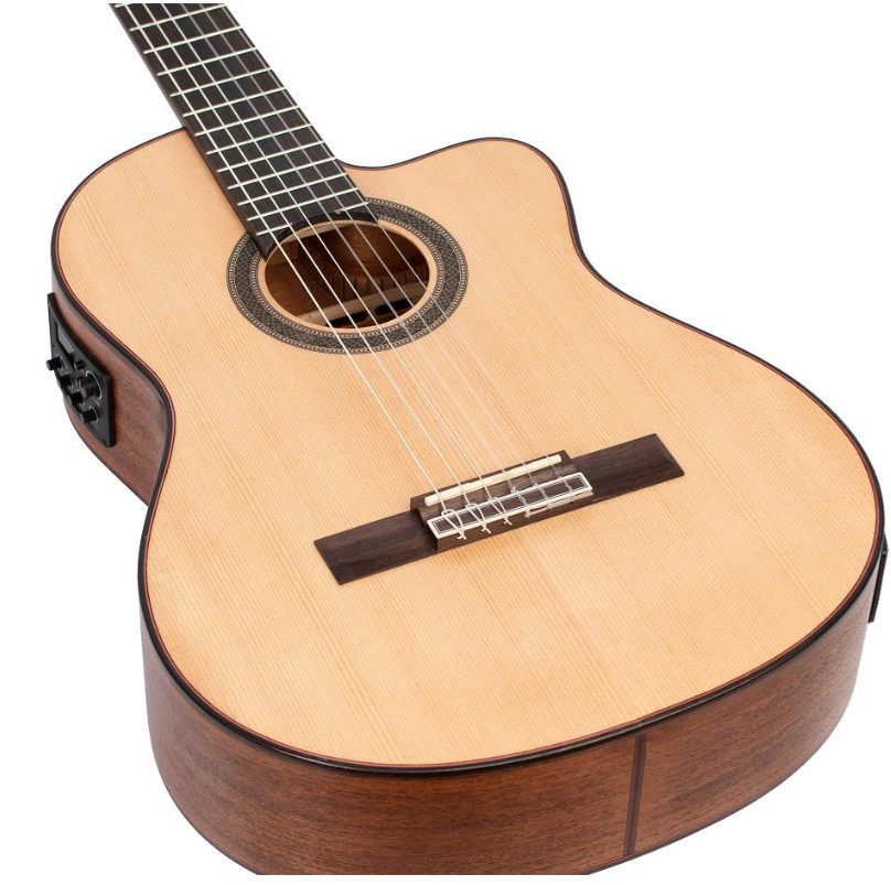 Guitare électro-classique VALENCIA VC704CE Naturel
