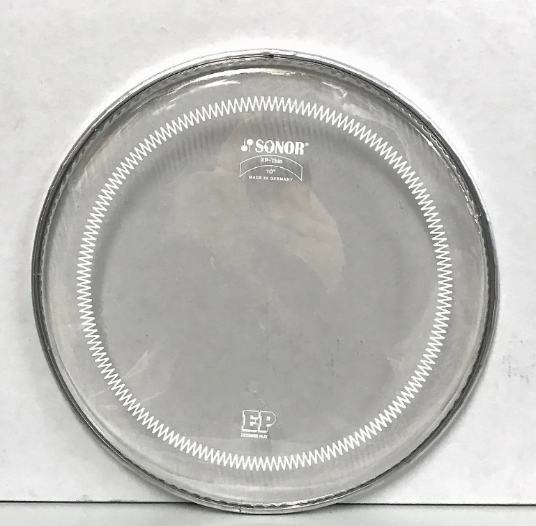 SONOR XP X-TRA Power Transparent 10" 10-5 EP Thin