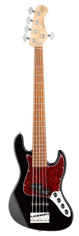 Basse SADOWSKY MetroExpress 21-5 PJ Pau Ferro - Black High Polish