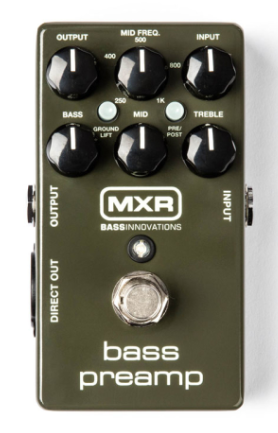 Pédale Dunlop MXR M-81 Bass Preamp