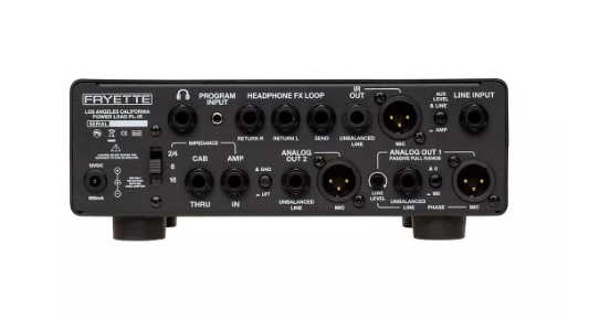 Fryette Power Load IR 230V – Simulador y Atenuador de Cabinet