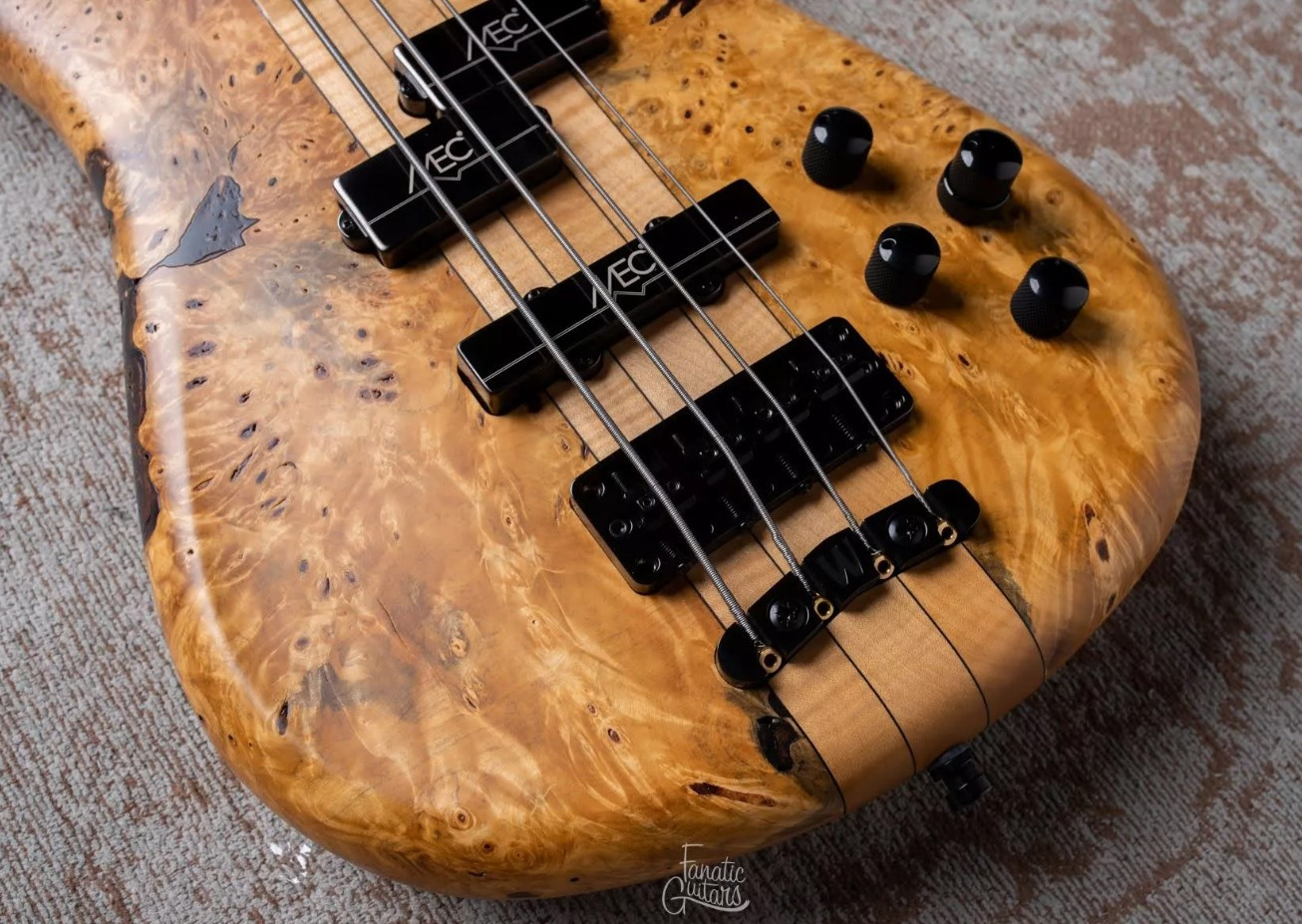 Warwick Custom Shop Streamer Stage I – 4-String, Whiskey Tinted Honey