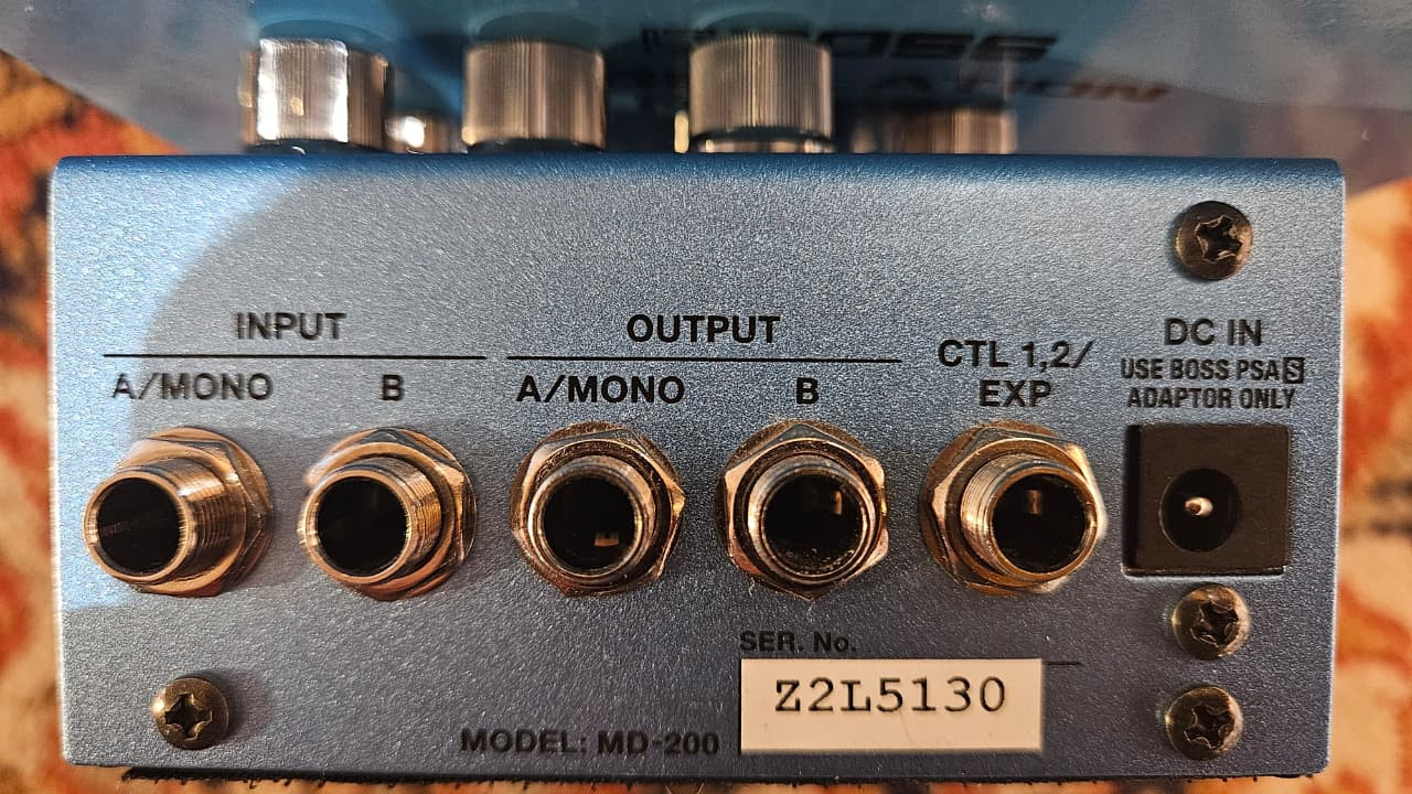 BOSS MD200 Modulation