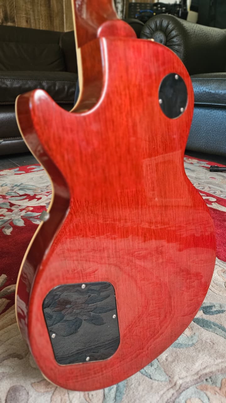 GIBSON 2003 Les Paul Standard Plus Honeyburst aka Premium Plus w/Highly Flamed Maple AAAAA #00093527