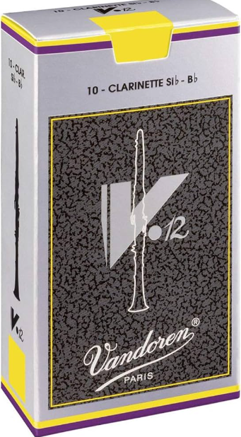 Coffret 10 anches VANDOREN V12 Clarinette 4 1/2