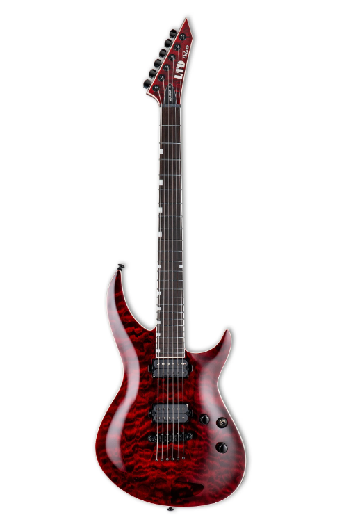 ESP LTD H3 1000 QM SEE THRU BLACK CHERRY (STBC)
