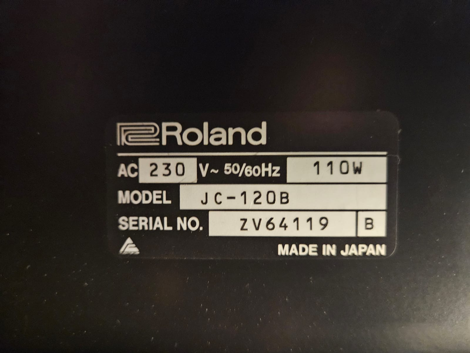 ROLAND Jazz Chorus JC-120 Japan