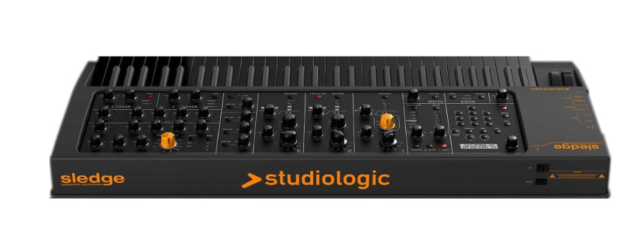 Synthétiseur STUDIOLOGIC Sledge 2.0 Black Edition
