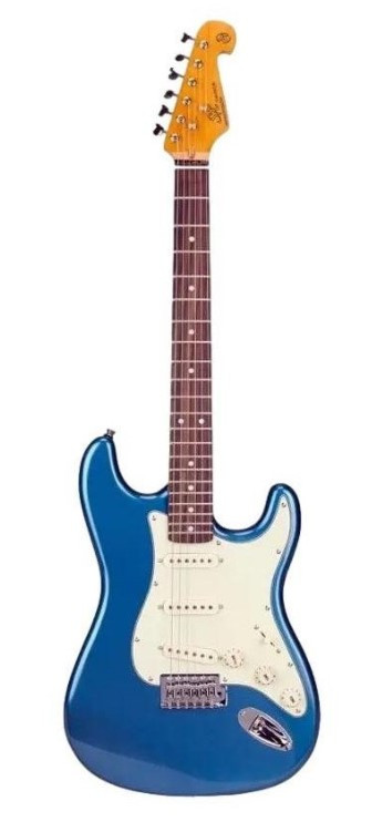 Guitarra eléctrica SX ST 62 Strato Lake Placid Blue