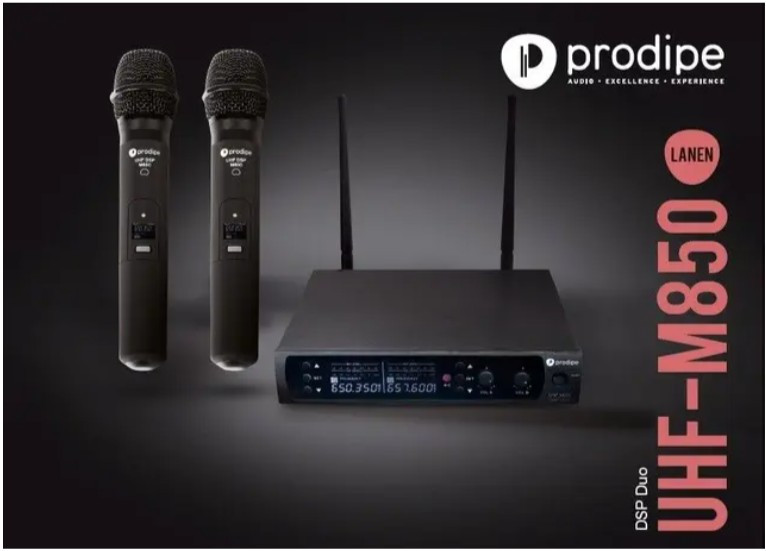 Micròfon inalàmbric PRODIPE duo M850