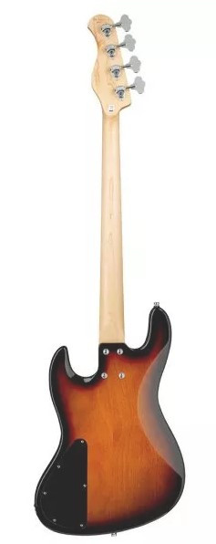 Basse SADOWSKY MetroExpress 21-4 PJ Hybrid Morado - Tobacco Burst Transparent High Polish