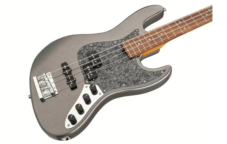 SADOWSKY MetroExpress 21-4 Hybrid PJ Maple - Silver Sparkle Metallic
