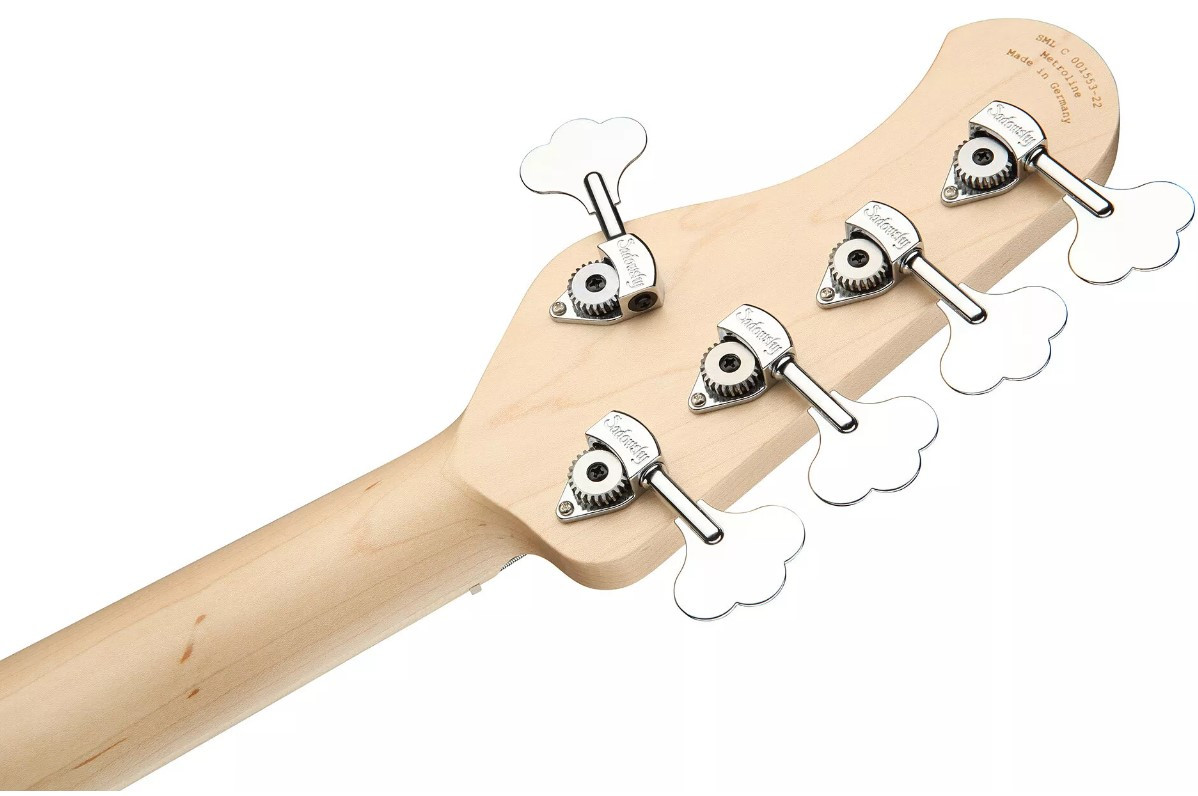 Basse SADOWSKY MetroLine 24-Fret Modern Swamp Ash Body, 5 Cordes - '59 Burst Transparent High Polish