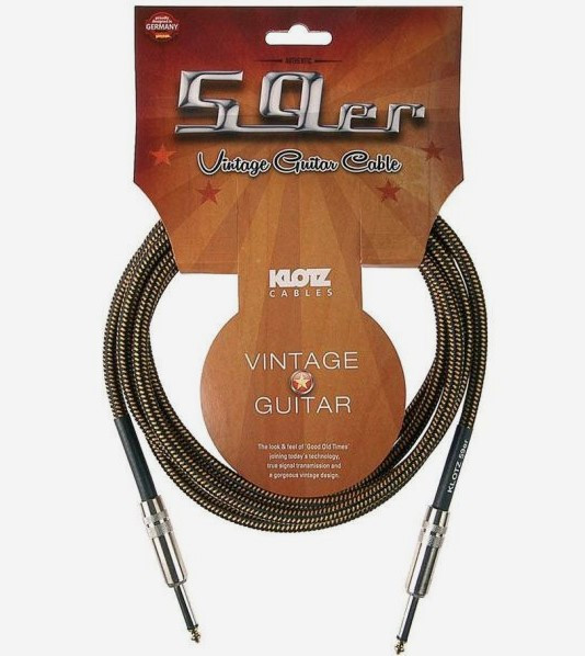 Câble KLOTZ VIN-0300 Vintage 59er 3m