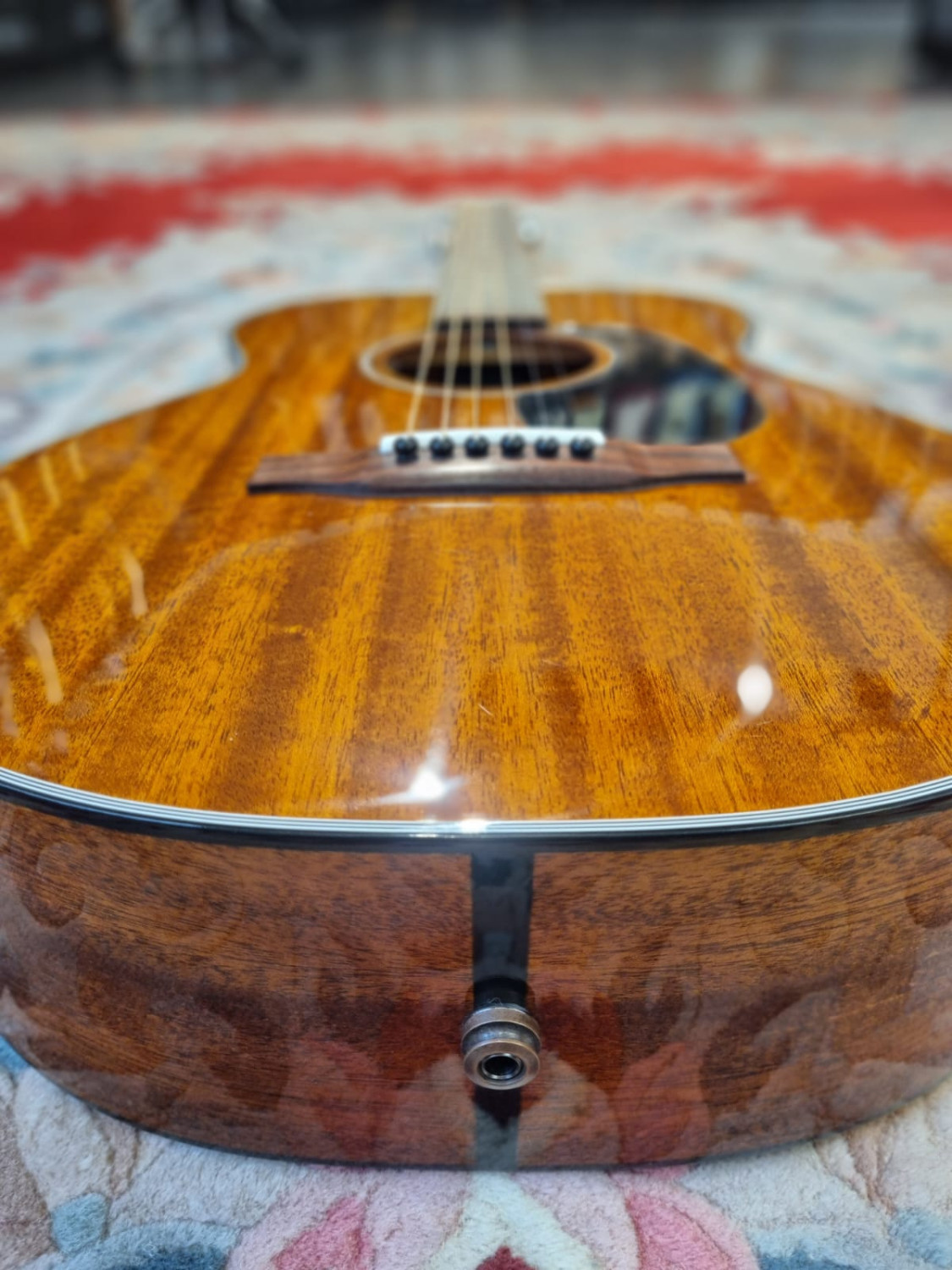 Guitarra electroacústica BLUERIDGE BR-41ME Mahogany "Travel Guitar"