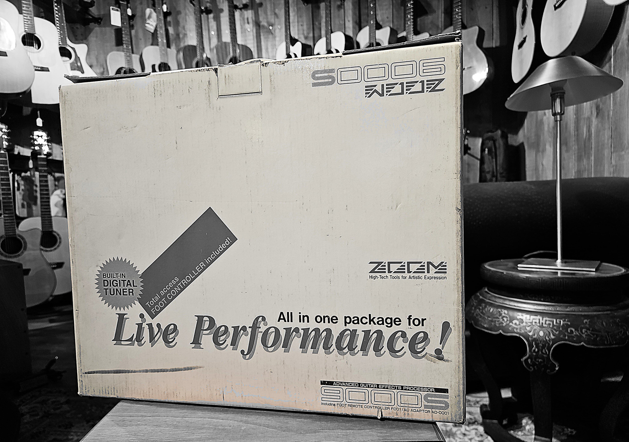 ZOOM 9000S Multi-effets vintage