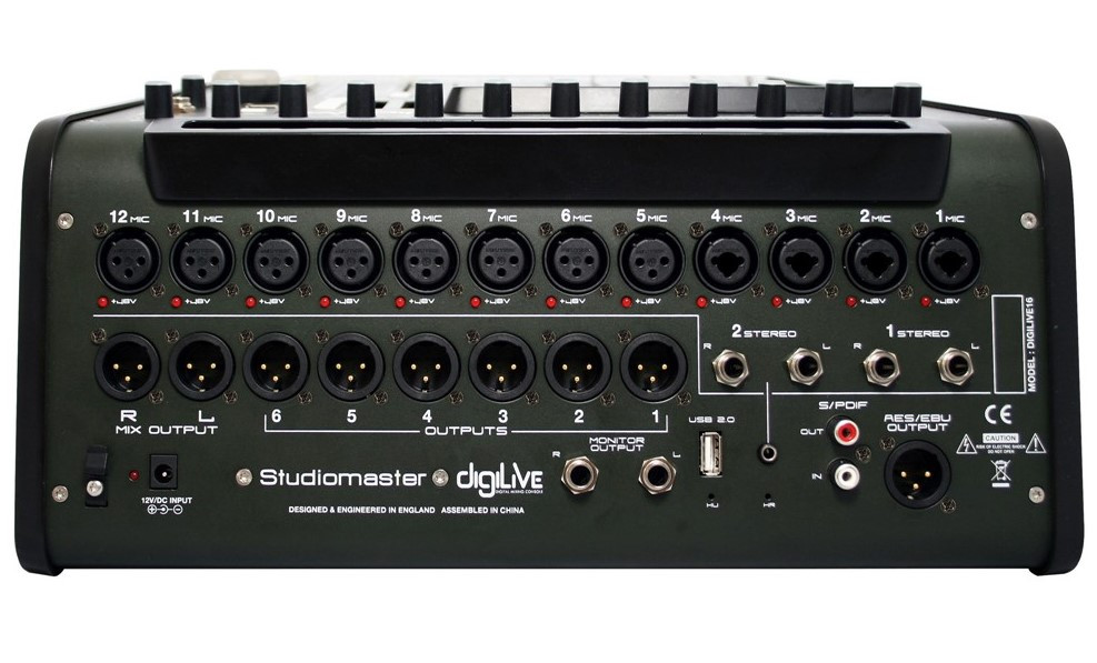 Table de mixage numérique STUDIOMASTER Digilive 16