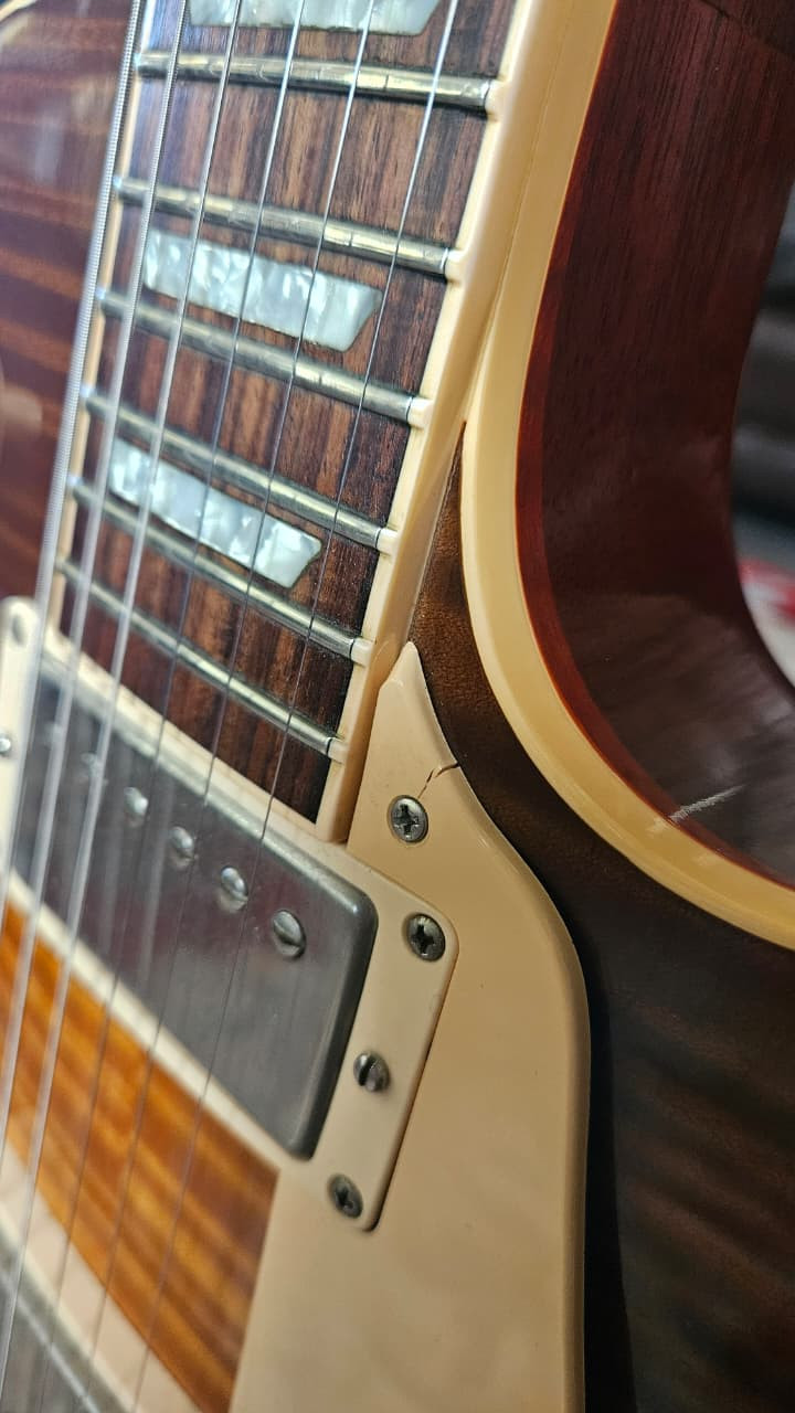 GIBSON 2003 Les Paul Standard Plus Honeyburst aka Premium Plus w/Highly Flamed Maple AAAAA #00093527